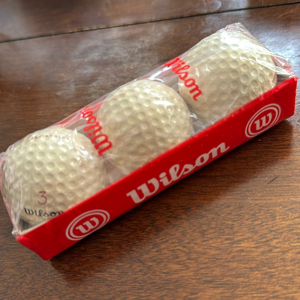 Vintage • Wilson • Golf Balls •#3